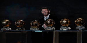 Messi became world's best footballer for the 6th time
