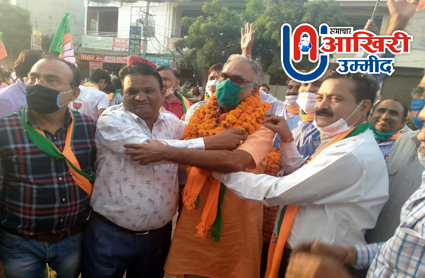 नगर निगम चुनाव 2020: ग्रेटर वार्ड 70 से भाजपा प्रत्याशी रामावतार गुप्ता को मिल रहा अपार समर्थन